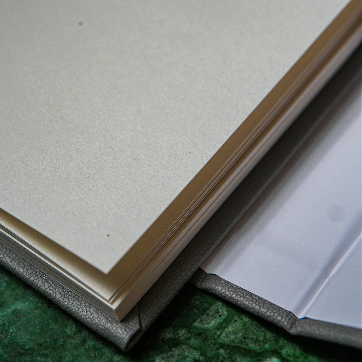 Series 001 hot-pressed mixed-media paper detail